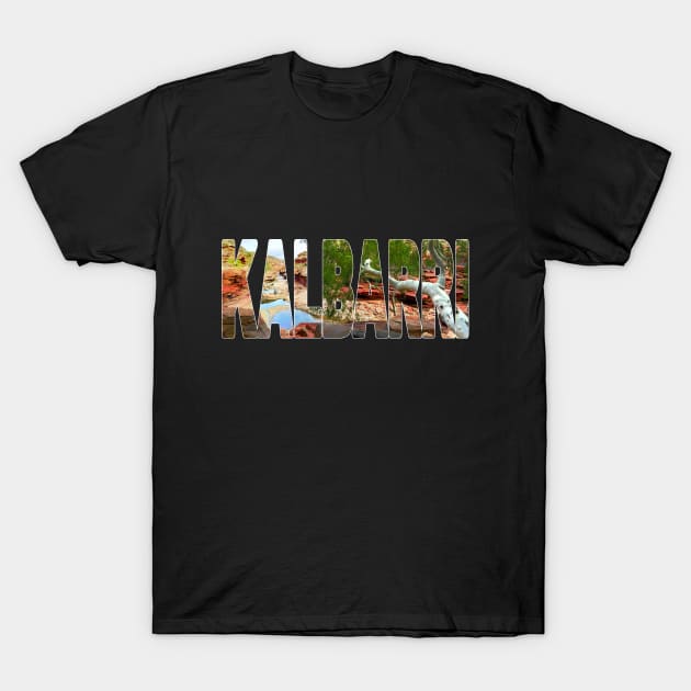 KALBARRI - National Park Western Australia Z Bend T-Shirt by TouristMerch